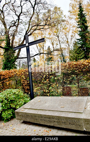 Gedenkstätte für Opfer des Nationalsozialismus in Berlin, Dorotheenstaedtischer Friedhof, mémorial aux victimes d'theNazis Banque D'Images