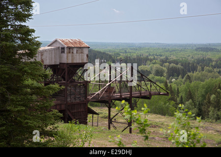 Soudan Mine souterraine State Park Banque D'Images