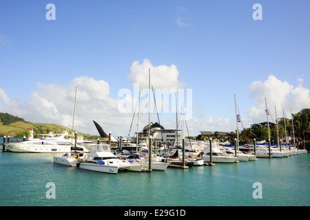 Marina & Yacht Club, Hamilton Island Banque D'Images