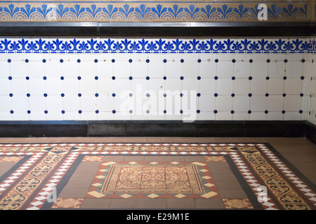 Détail de la décoration, la Pennsylvania Academy of the Fine Arts, Philadelphia, Pennsylvania, USA Banque D'Images