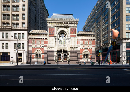 La Pennsylvania Academy of the Fine Arts, Philadelphia, Pennsylvania, USA Banque D'Images