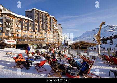 France, Haute Savoie, Avoriaz Banque D'Images