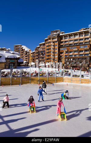 France, Haute Savoie, Avoriaz Banque D'Images