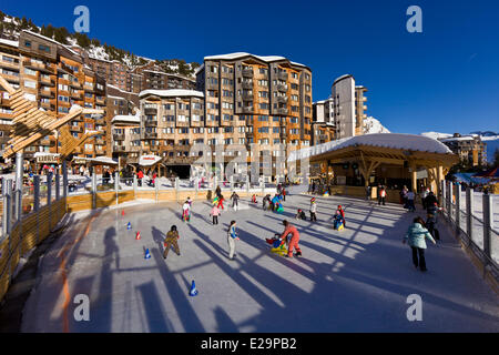 France, Haute Savoie, Avoriaz Banque D'Images