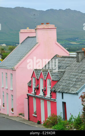 L'Irlande, dans le comté de Cork, péninsule de Beara, Allihies Banque D'Images