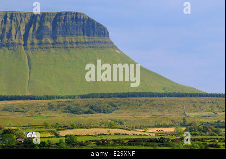 Comté de Sligo, Irlande, pays de Yeats, Ben Bulben mountain Banque D'Images