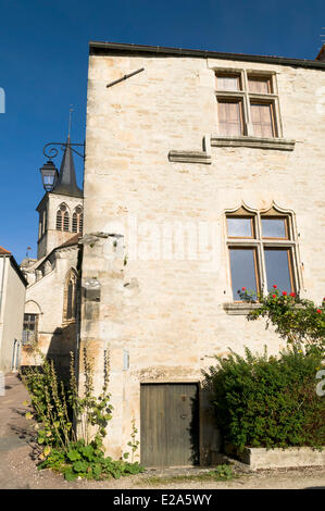 France, Côte d'Or, Flavigny sur Ozerain, étiqueté Les Plus Beaux Villages de France (Les Plus Beaux Villages de France), Banque D'Images