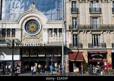 France, Côte d'Or, Dijon, Place Darcy, Darcy cinema Banque D'Images