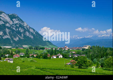 France, Savoie, Lac Saint André (Saint Andre lake)w, les Marches Banque D'Images