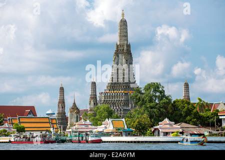 Wat Arun à Bangkok, Thaïlande Banque D'Images