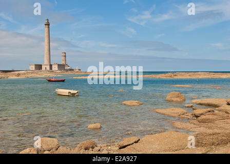 France, Manche, Cotentin, Pointe de Barfleur, Gatteville-phare Banque D'Images