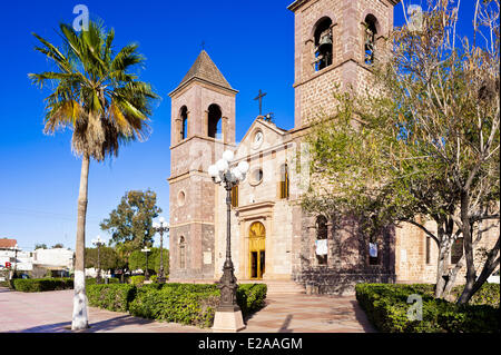 Le Mexique, l'état de Baja California Sur, La Paz, la cathédrale Nuestra Señora de la Paz Banque D'Images