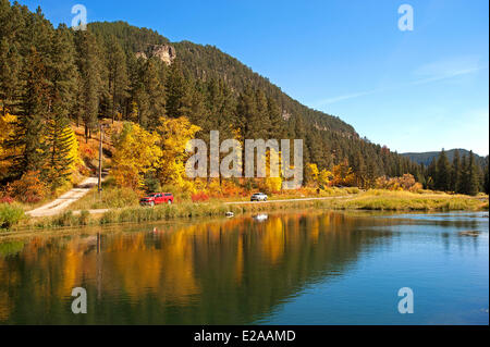 United States, Dakota du Sud, les Black Hills, Spearfish Canyon Banque D'Images