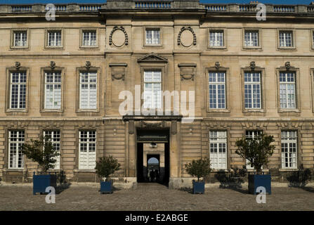 La France, l'Oise, Compiègne, palais impérial de Napoléon 3, cour Banque D'Images