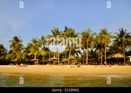 Vietnam, Province de Kien Giang, Phu Quoc, Long Beach Banque D'Images