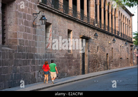 Le Mexique, l'état de Michoacan, Morelia, inscrite au Patrimoine Mondial de l'UNESCO, le Conservatoire de Las Rosas (antiguo Colegio de Santa Banque D'Images