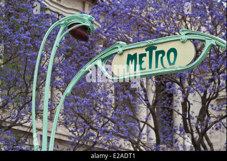 Mexico, District Fédéral, Mexico, la station de métro Palacio de Bellas Artes Banque D'Images