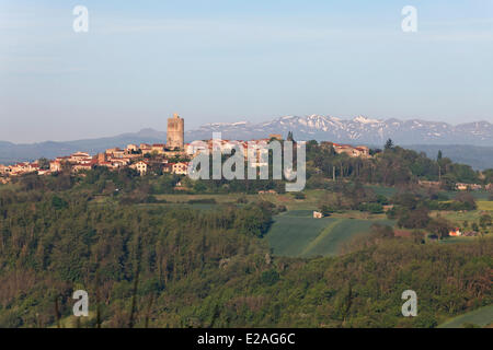 France, Puy de Dome, Montpeyroux, étiqueté Les Plus Beaux Villages de France (Les Plus Beaux Villages de France) et le Banque D'Images