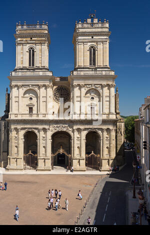 France, Gers, Auch, arrêt sur El Camino de Santiago, la cathédrale St Marie Banque D'Images