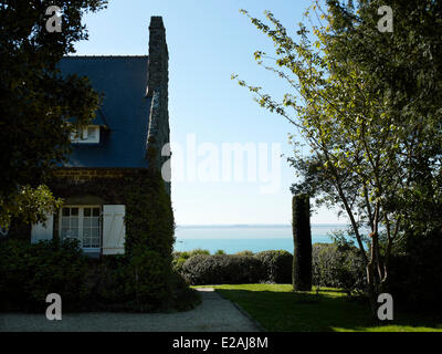 France, Bretagne, caractéristique : la combinaison en Bretagne d'Olivier Roellinger, le jardin de Gîtes Marins Banque D'Images