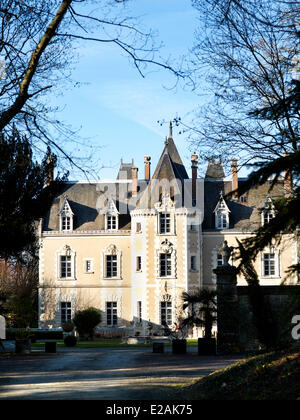 France, Indre et Loire, caractéristique : Les Grandes Tours, le château de Fontenay Banque D'Images