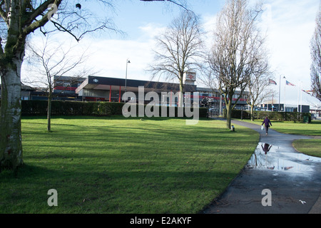 La gare de Stafford Banque D'Images