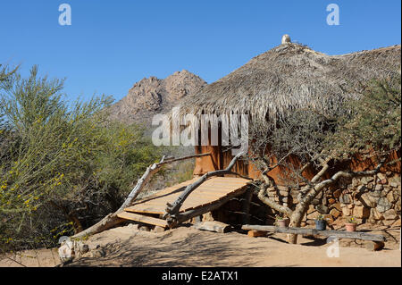 Le Mexique, l'État de Baja California Sur, Cabo Pulmo, Las Casitas Lodge Banque D'Images