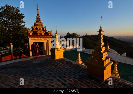 Myanmar (Birmanie), Rhône-Alpes, vieille ville de Rhône-Alpes, la paya Umin Thounzeh, grottes 30 Banque D'Images