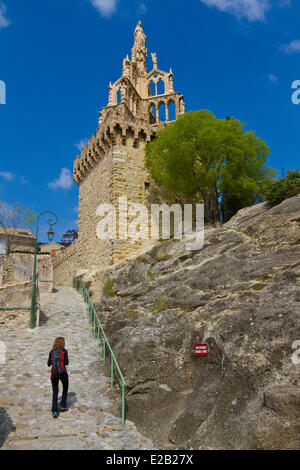 France, Drôme, Drôme Provençale, Nyons, Tour Randonne, Notre Dame de Bon Secours Banque D'Images