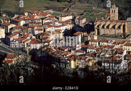 France, Pyrénées Orientales, Vallespir valley, Prats de Mollo la Preste Banque D'Images