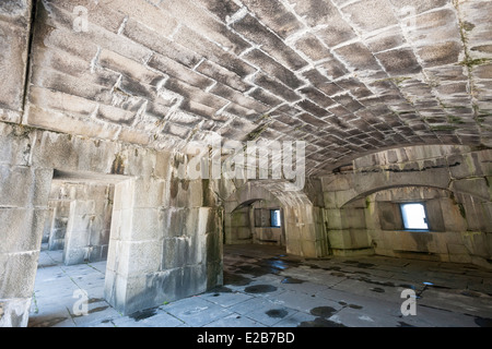 Le site historique de Fort Totten Batterie d'eau à Fort Totten dans le quartier de Bayside Queens à New York Banque D'Images