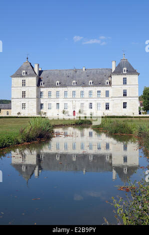 La France, l'Yonne, Ancy le Franc, le château Banque D'Images