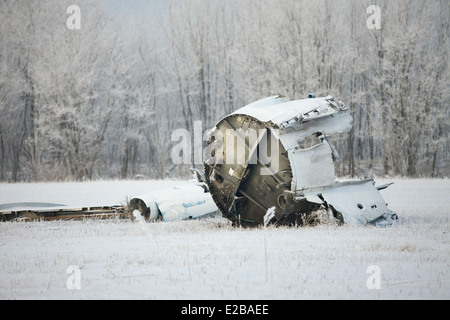 Épave de l’avion Banque D'Images