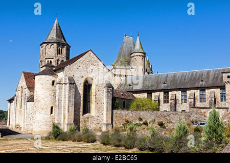 France, dordogne, Périgord Vert, Jumilhac le Grand, l'église Banque D'Images