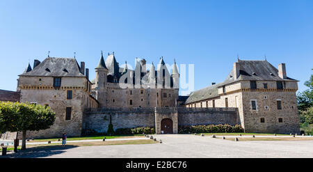 France, dordogne, Périgord Vert, Jumilhac le Grand le château Banque D'Images