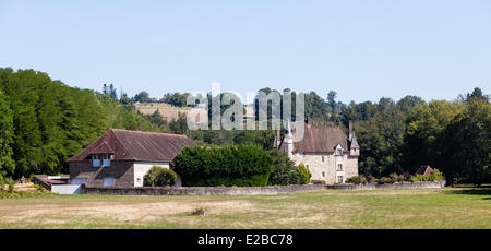 France, dordogne, Périgord Vert, Saint Paul la Roche, le château de Montardy Banque D'Images