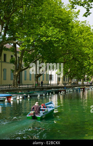 France, Haute Savoie, Annecy, canal Vasse Banque D'Images