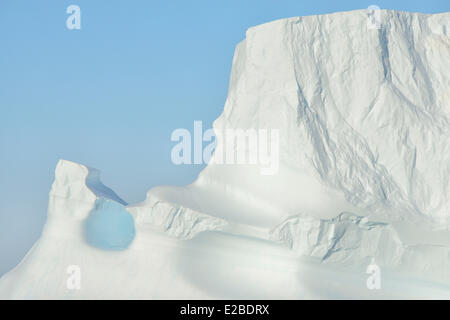 Le Groenland, baie de Melville, Iceberg Banque D'Images