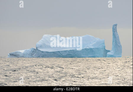 Le Groenland, baie de Melville, Iceberg Banque D'Images