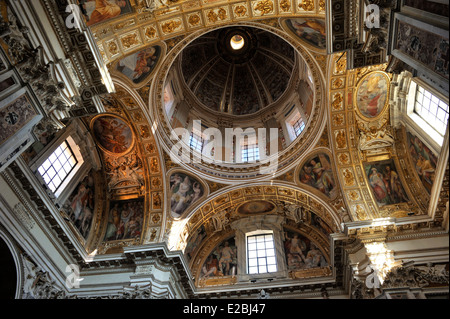 Italie, Rome, basilique Santa Maria Maggiore, Cappella Sistina, chapelle du 16e siècle Banque D'Images