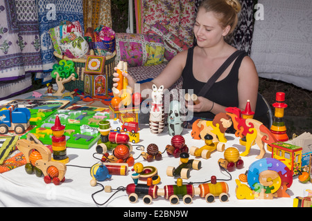 Brisbane Australie,Queensland West End,Davies Park Saturday Market,shopping shopper shoppers magasins marché marchés achats vente,reta Banque D'Images