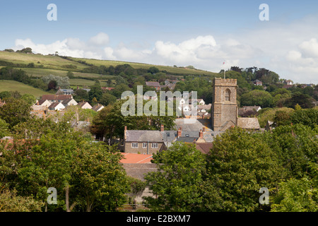 Burton Bradstock village, Dorset England UK Banque D'Images
