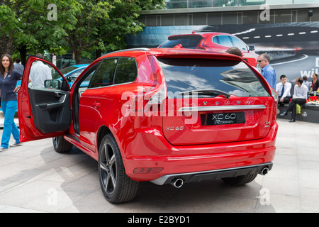 Volvo XC 60 VUS multisegment à Canary Wharf à Londres Motorexpo 2014 Banque D'Images