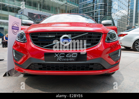 Volvo XC 60 VUS multisegment à Canary Wharf à Londres Motorexpo 2014 Banque D'Images