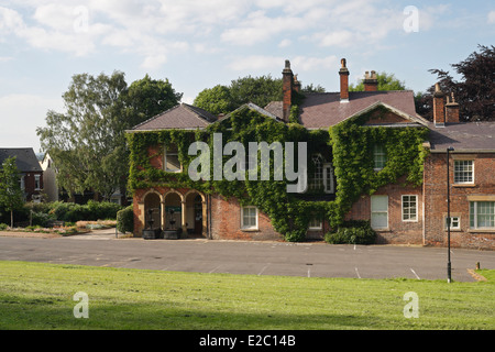 Meersbrook House / Hall, Sheffield, bâtiment classé en Angleterre de catégorie II Banque D'Images