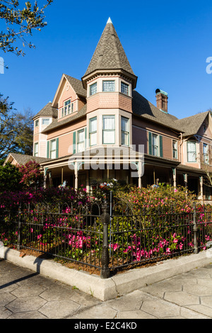 La Bailey House, vers 1895, Fernandina Beach, Floride Banque D'Images