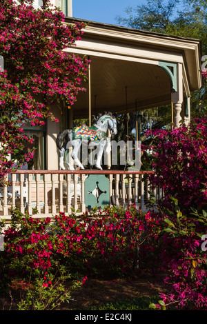 La Bailey House, vers 1895, Fernandina Beach, Floride Banque D'Images