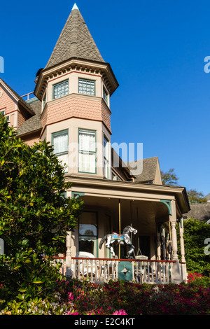 La Bailey House, vers 1895, Fernandina Beach, Floride Banque D'Images