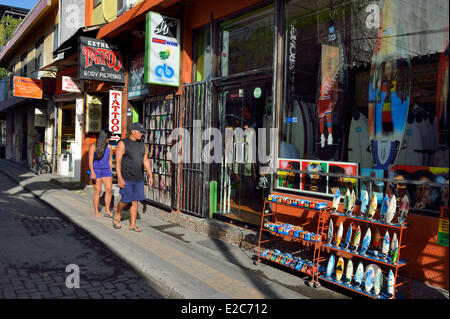 L'INDONÉSIE, Bali, rues touristiques de Kuta Banque D'Images