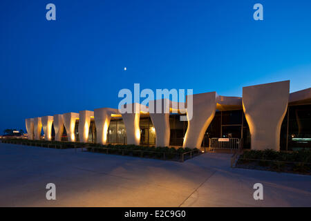 France, Alpes Maritimes, Menton, Musée Jean Cocteau construit en 2008 par l'architecte Rudy Ricciotti Banque D'Images